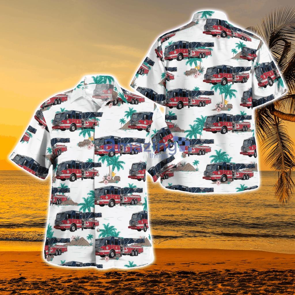Garden City Park Fire Department, New York Hawaiian Shirt - Garden City Park Fire Department, New York Hawaiian Shirt