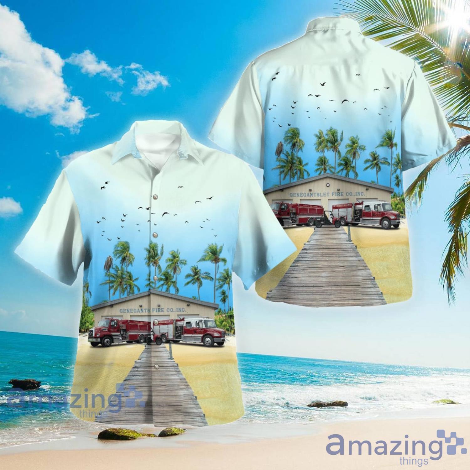 Genegantslet Fire Co. Inc Smithville Flats New York Hawaiian Shirt Aloha Summer Gift For Men And Women Product Photo 1