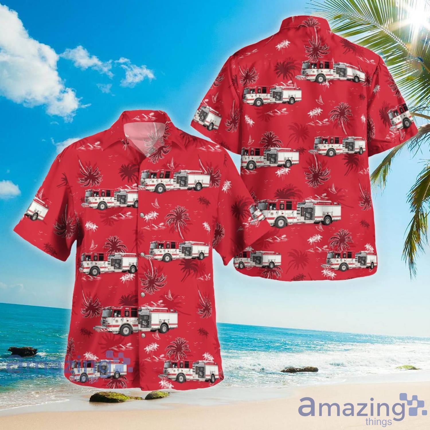 Geneva New York White Springs Fire Association Hawaiian Shirt Aloha Summer Gift For Men And Women Product Photo 1
