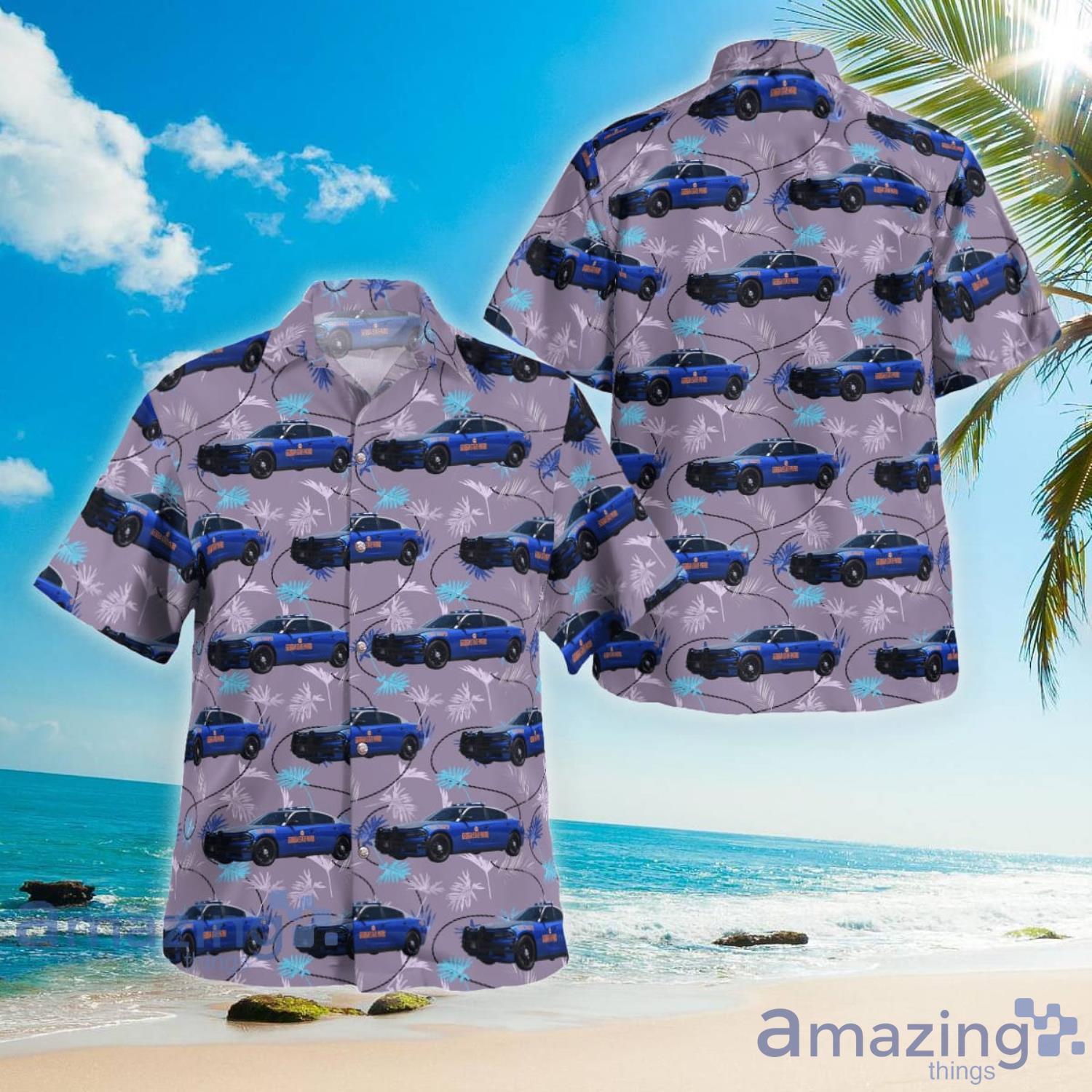 Georgia State Patrol Hawaiian Shirt Aloha Summer Gift For Men And Women Product Photo 1