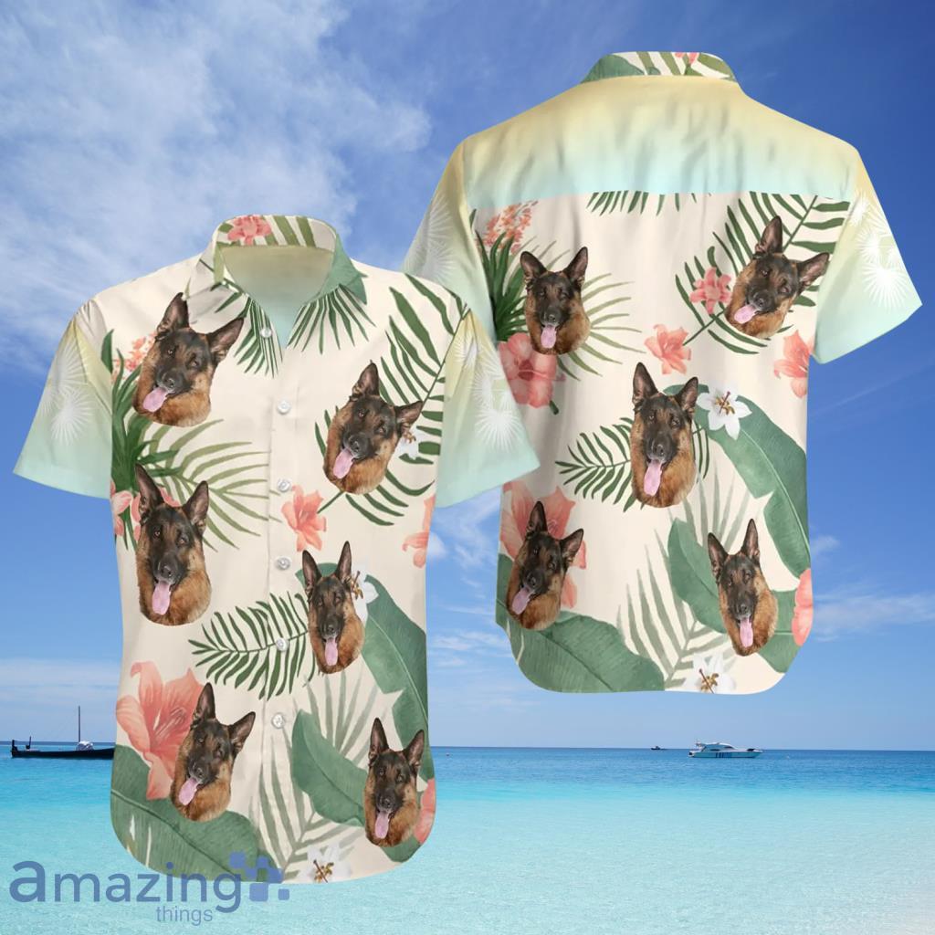 German Shepherd Tropical Hawaiian Shirt For Men And Women - German Shepherd Tropical Hawaiian Shirt For Men And Women