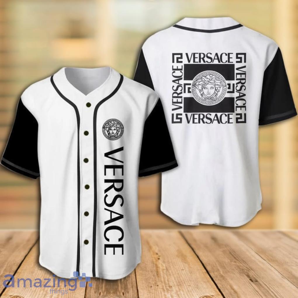 Gianni Versace White Baseball Jersey Clothes Sport
