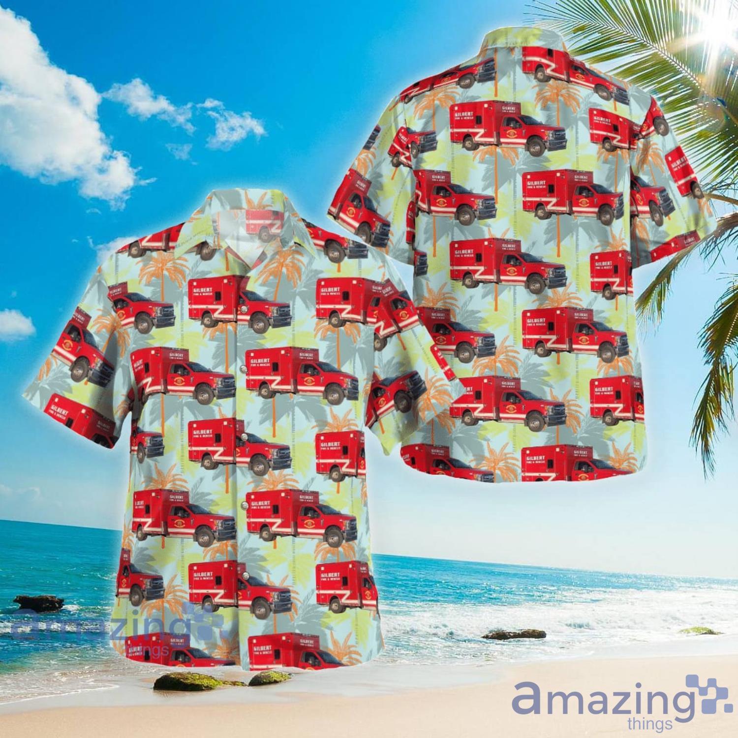 Gilbert Fire and Rescue Gilbert Arizona Hawaiian Shirt Aloha Summer Gift For Men And Women Product Photo 1
