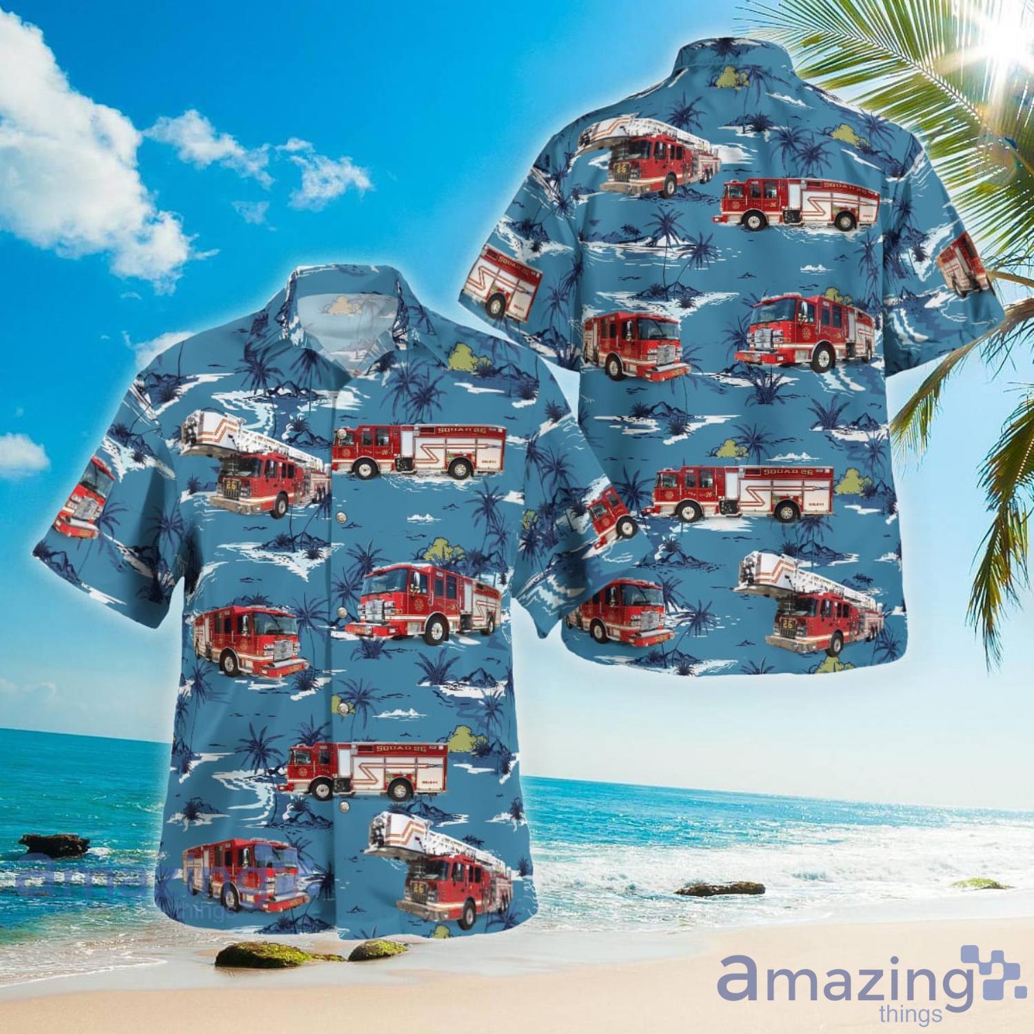 Glassboro Fire Department Glassboro New Jersey Hawaiian Shirt Aloha Summer Gift Product Photo 1