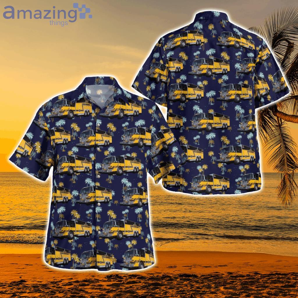 Glenn Dale Volunteer Fire Department, Maryland Hawaiian Shirt - Glenn Dale Volunteer Fire Department, Maryland Hawaiian Shirt