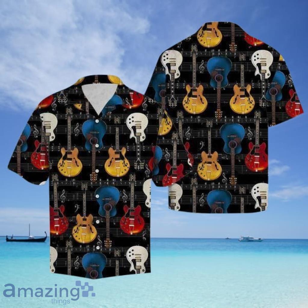 Go Where The Guitar Takes You Music Hawaiian Shirt - Guitar Shirt - Go Where The Guitar Takes You Music Hawaiian Shirt_3433