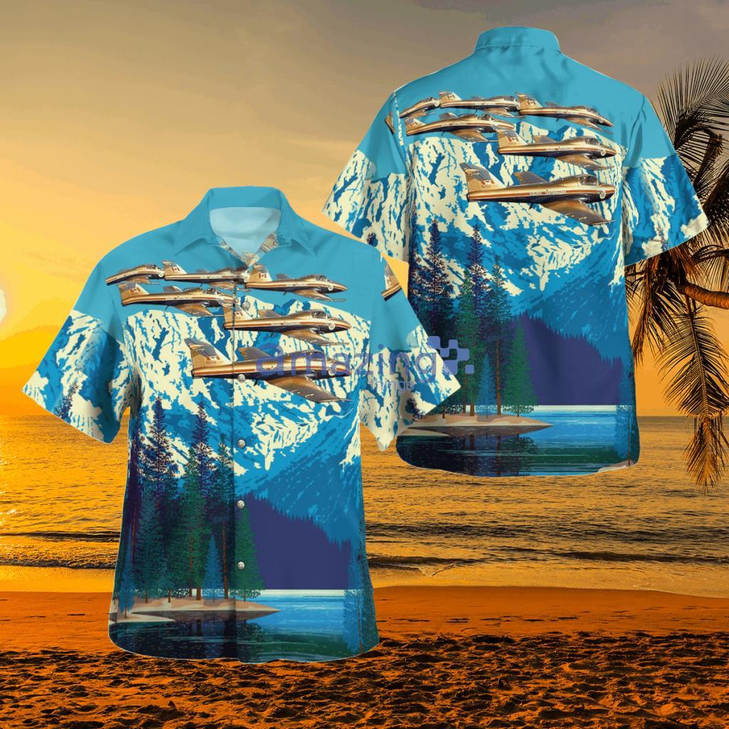 Golden Centenaries (1967) Hawaiian Shirt - DLLU1410BC04 RCAF Golden Centenaries (1967) Hawaiian Shirt