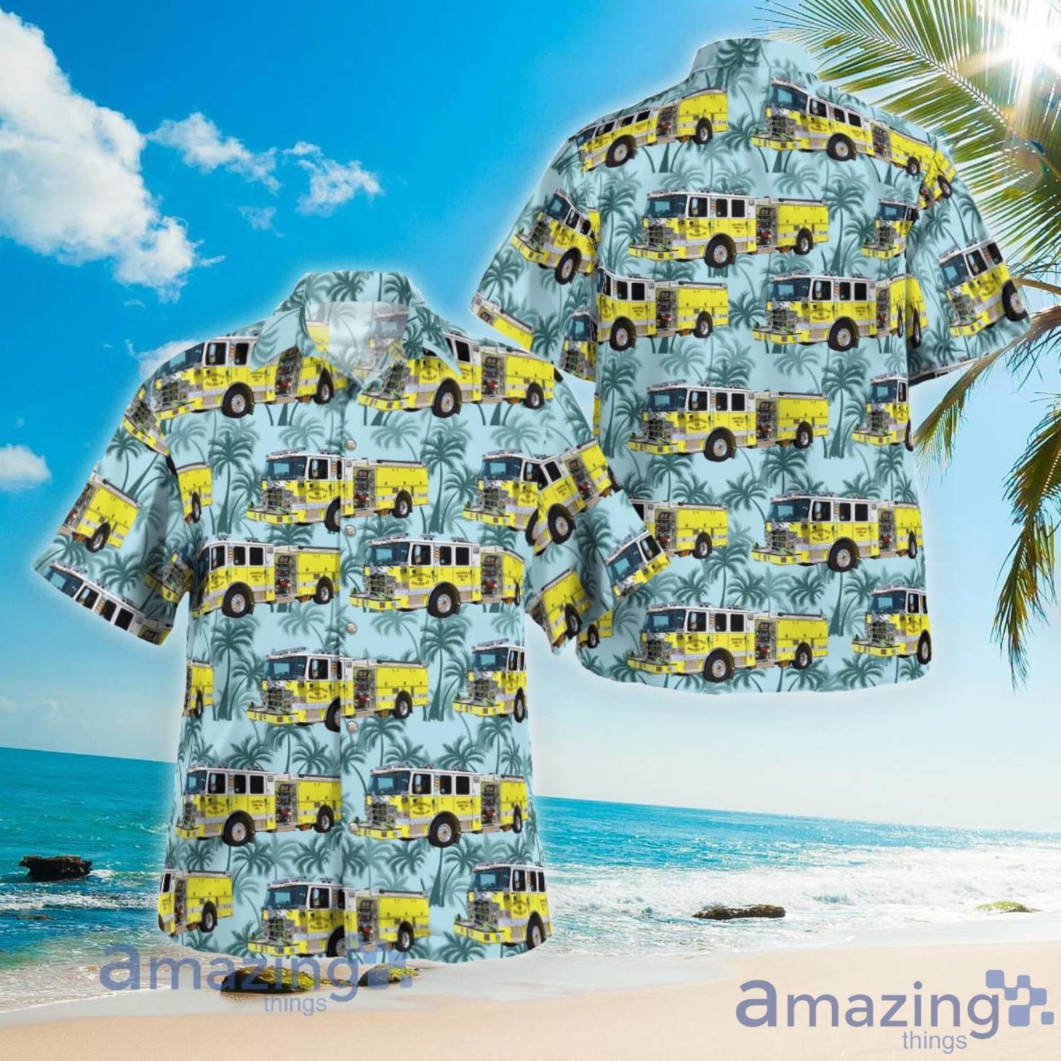 Goodwill Fire Company Centreville Maryland Aloha Summer Vacation Gift Hawaiian Shirt Product Photo 1