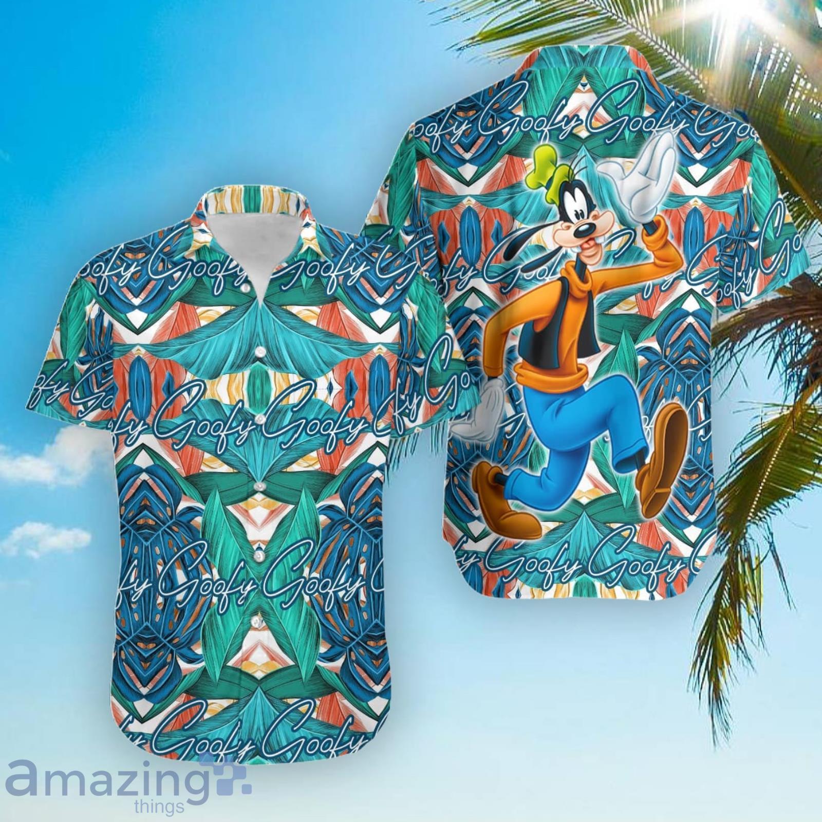 Goofy  Disney Summer Tropical Print Vacation Hawaiian Shirt For Men And Women Product Photo 1