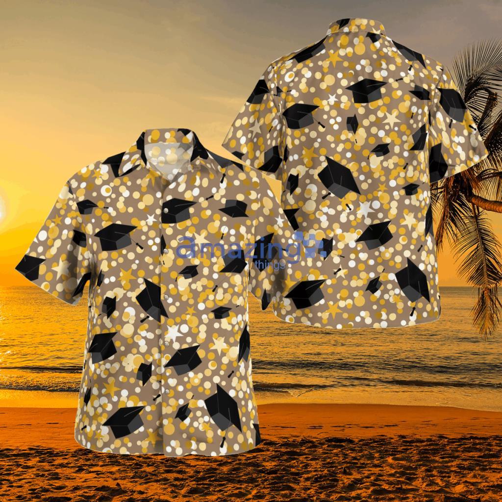 Graduation Tropical Hawaiian Shirt - DLSI1205BG09 Graduation 4 Hawaiian Shirt