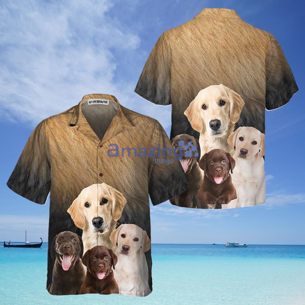 Great Labrador Retriever Dog Hawaiian Shirt - Great Labrador Retriever Dog Hawaiian Shirt