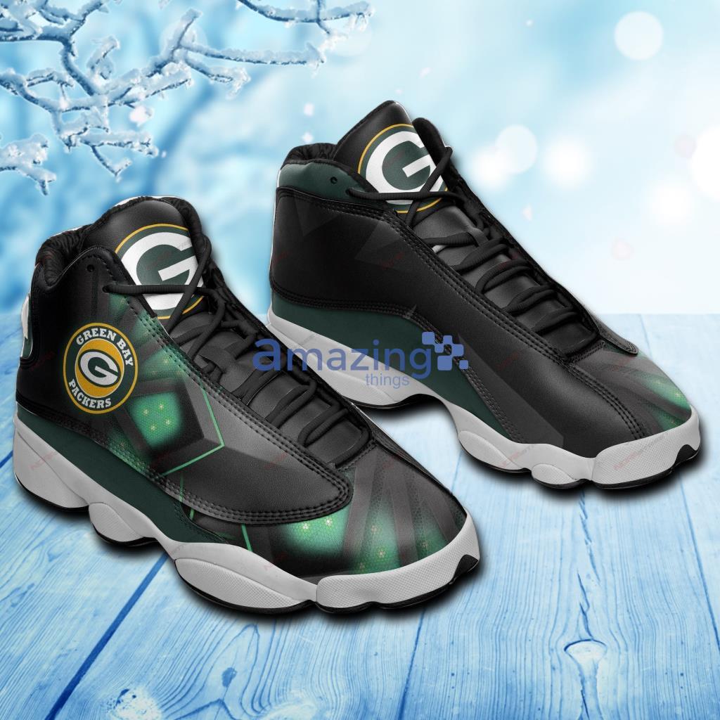 Green Bay Packers Air Jordan 13 Sneakers Shoes