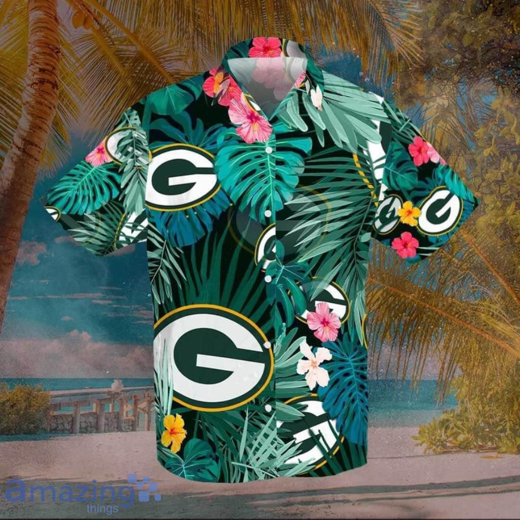 Green Bay Packers Football Tropical Hawaiian Shirt - Green Bay Packers Football Tropical Hawaiian Shirt Green Bay Packers Football Tropical Hawaiian Shirt - Green Bay Packers Football Tropical Hawaiian Shirt