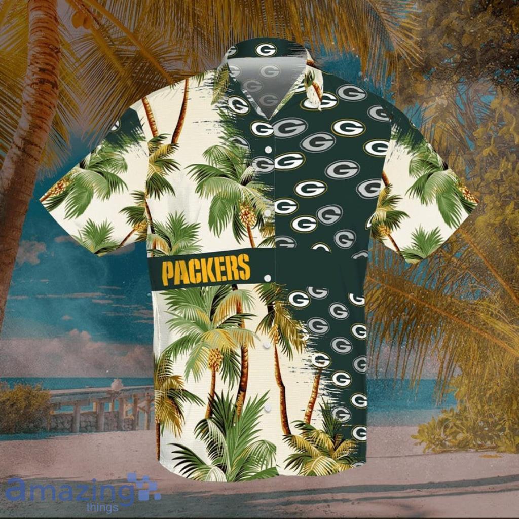 Green Bay Packers Professional Football Team Tropical Hawaiian Shirt - Green Bay Packers Professional Football Team Tropical Hawaiian Shirt