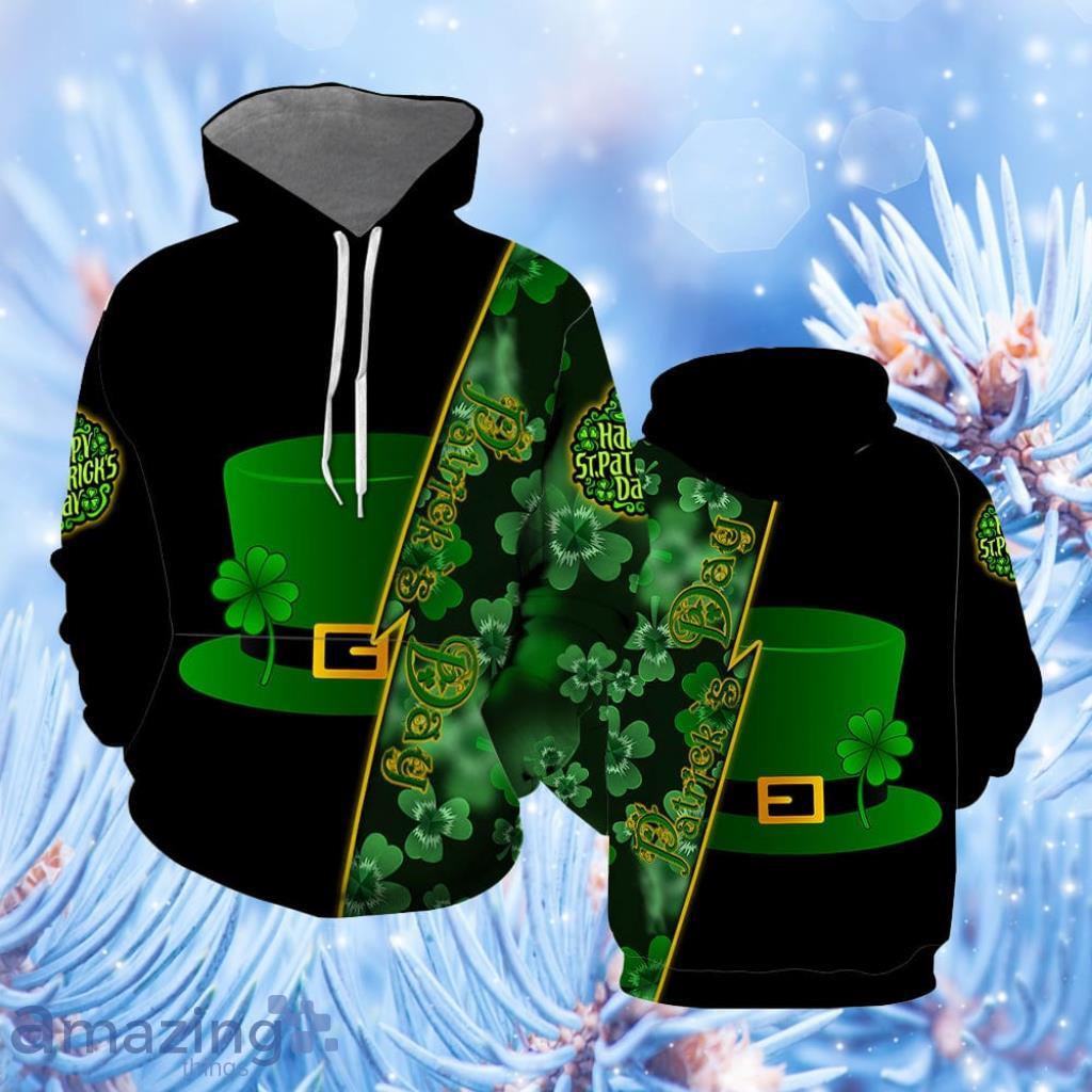 Green Shamrock Irish St Patrick's Day Patrick's Day Hoodie 3D All Over Print - Green Shamrock Irish St Patrick's Day Patrick's Day Hoodie Over Print  For Men & Women  HT2821