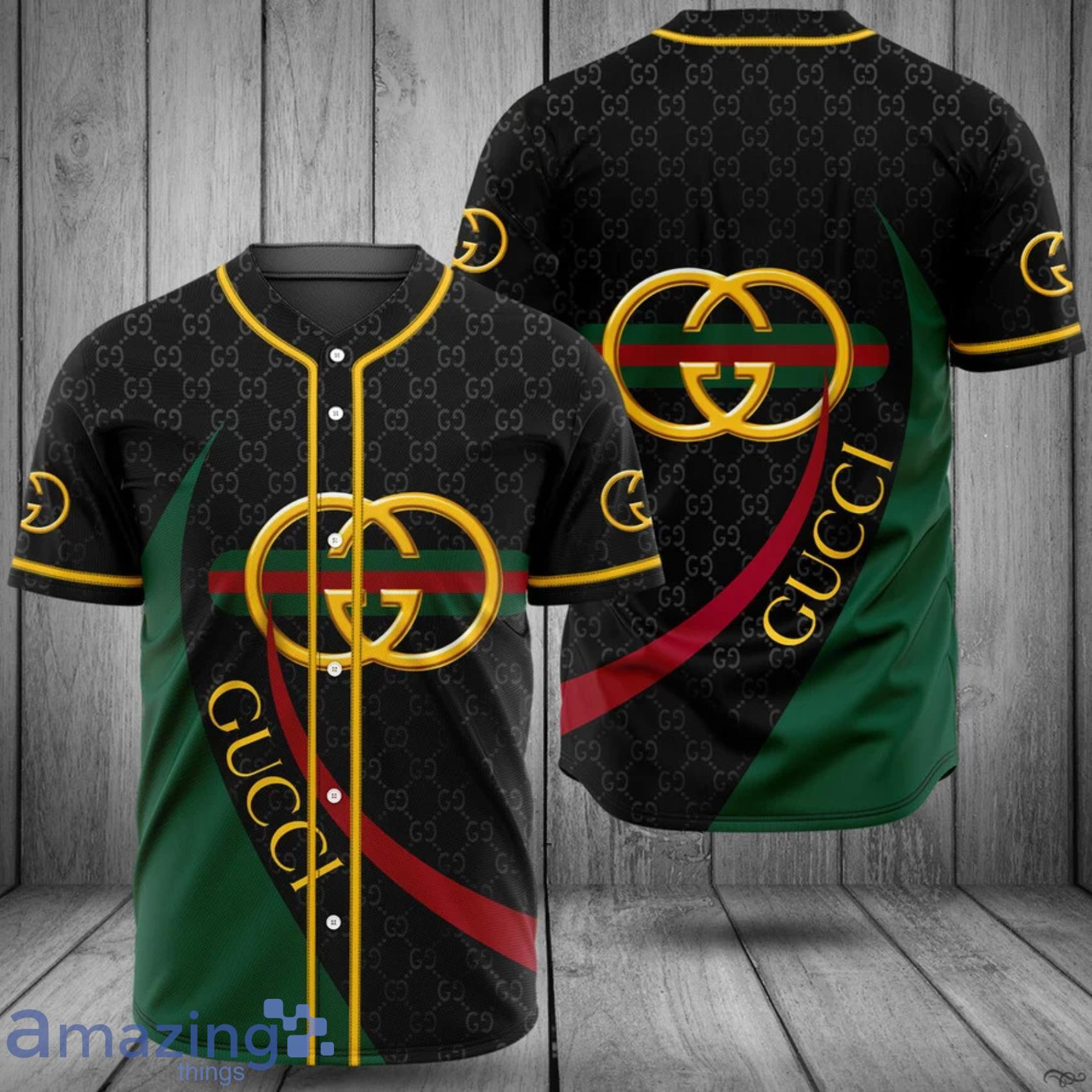 Gucci Green Galaxy Baseball Jersey Clothes Sport For Men Women