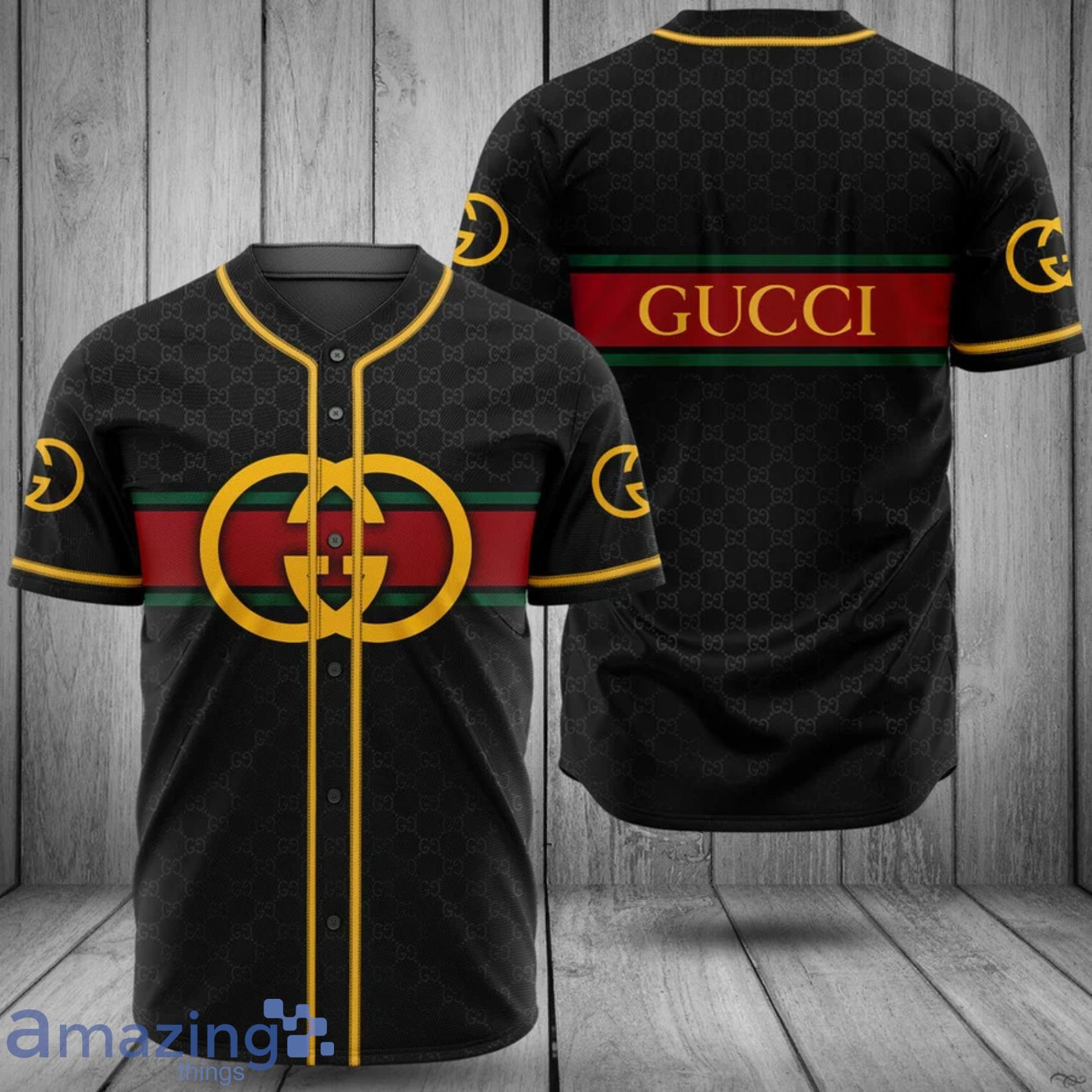 Gucci Black 3 Baseball Jersey Clothes Sport For Women