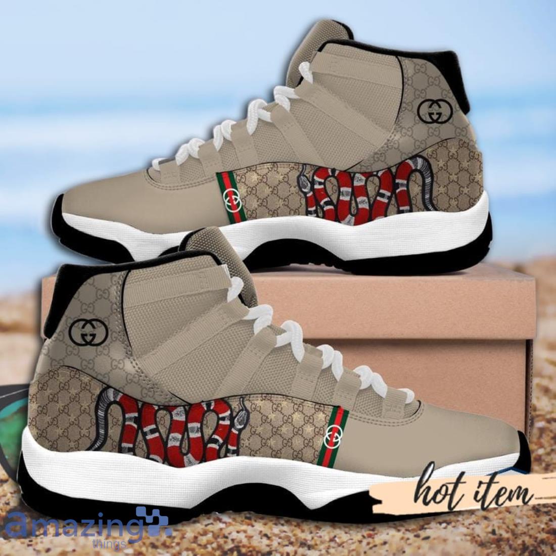 ecstasy Giv rettigheder Underskrift Gucci Star Pattern Air Jordan 11 Shoes