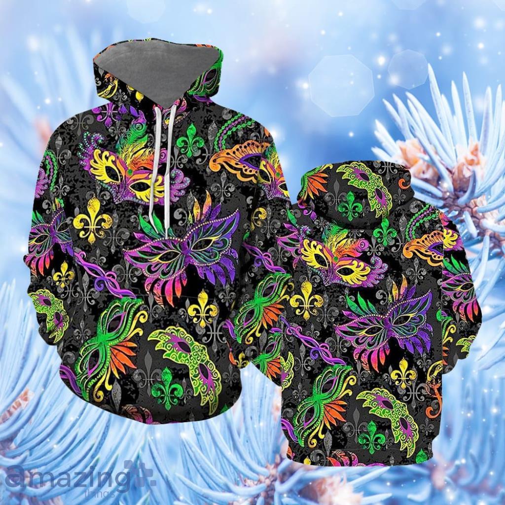 Happy Mardi Gras Hoodie 3D All Over Print - Happy Mardi Gras Hoodie All Over Print  For Men & Women  TH1164