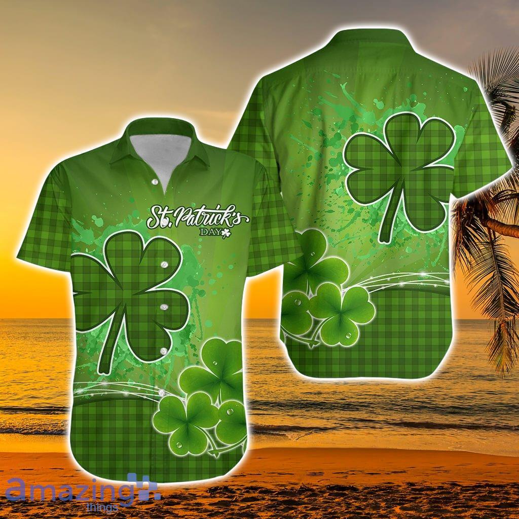 Happy Saint Patricks Day Hawaiian Shirt Shamrock - Happy Saint Patricks Day Hawaiian Shirt Shamrock_1726
