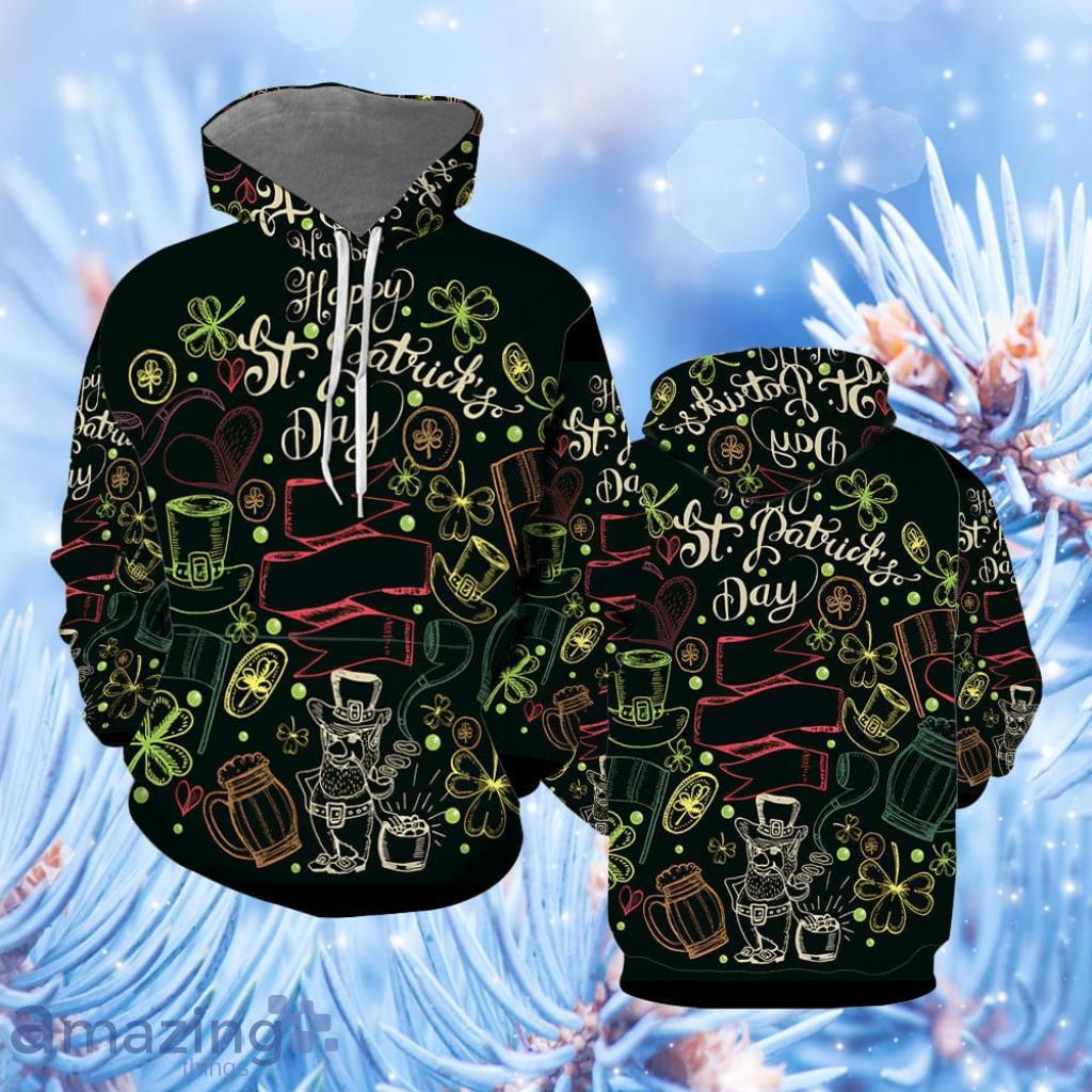 Happy St Patrick Day Hoodie 3D All Over Print - Happy St Patrick Day Hoodie All Over Print  For Men & Women  TH1159