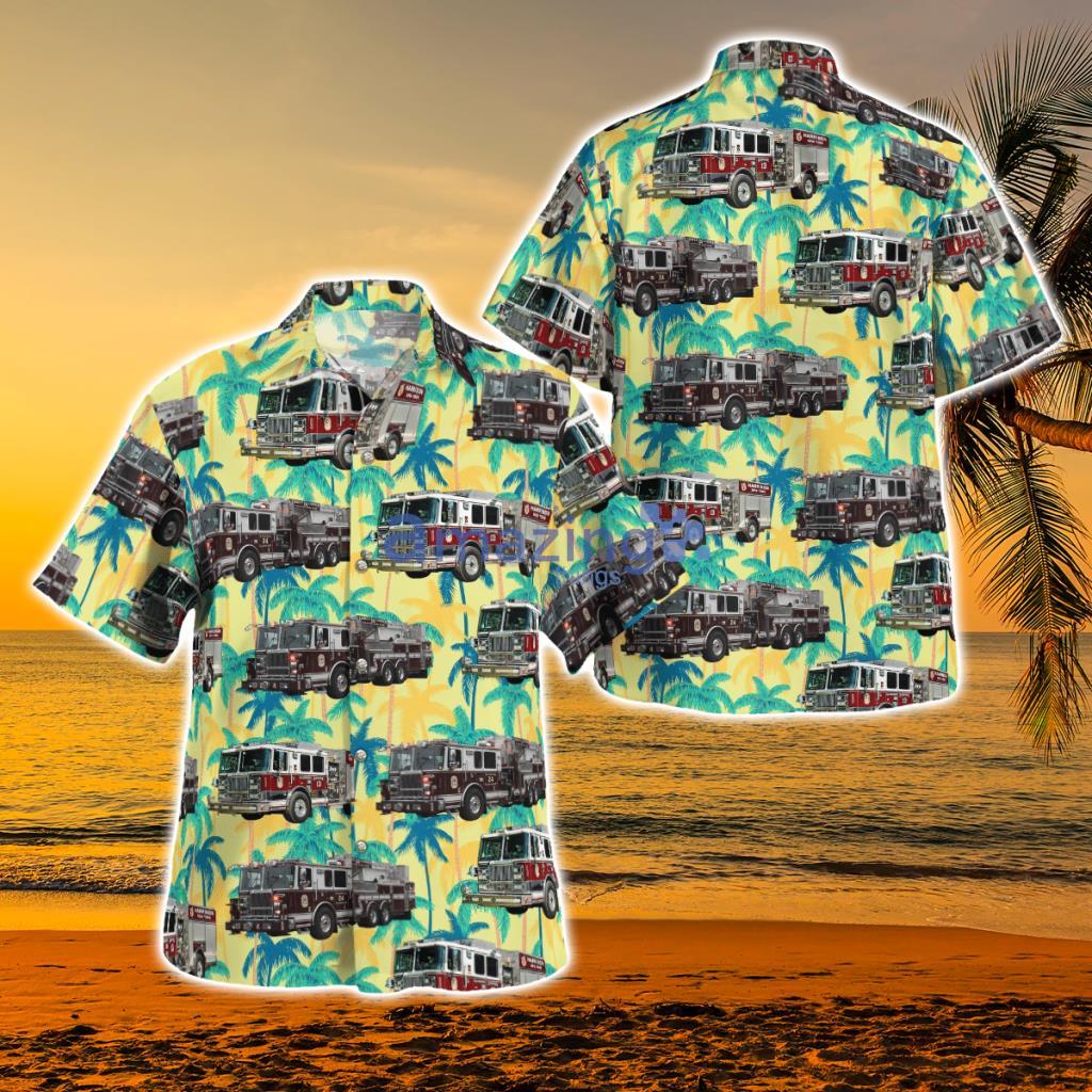 Harrison, New York, Harrison Fire Department Hawaiian Shirt - Harrison, New York, Harrison Fire Department Hawaiian Shirt