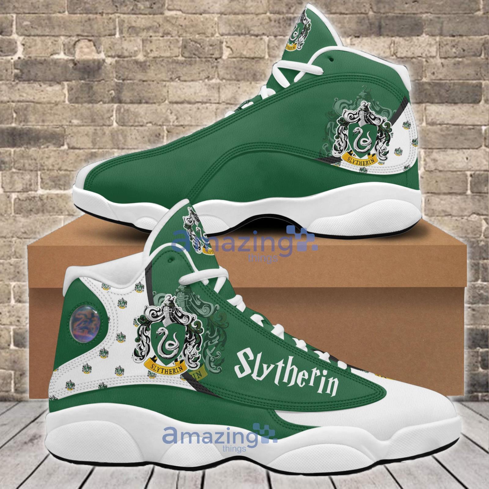 Harry Potter Slytherin Air Jordan 13 Shoes Sneaker For Men And Women