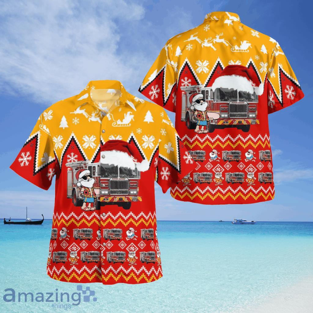 Hat Santa Red And Yellow Christmas Hawaiian Shirt - DLTT0107BG02 Christmas Hawaiian Shirt Hat Santa Red And Yellow Christmas Hawaiian Shirt - DLTT0107BG02 Christmas Hawaiian Shirt