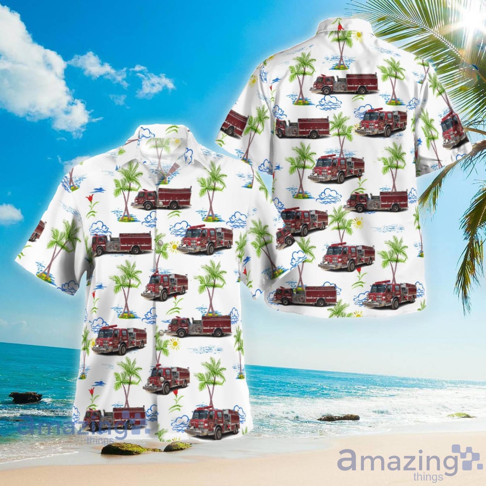 Helmet Peak Fire Department Sahuarita Arizona Hawaiian Shirt Summer Gift For Men And Women Product Photo 1