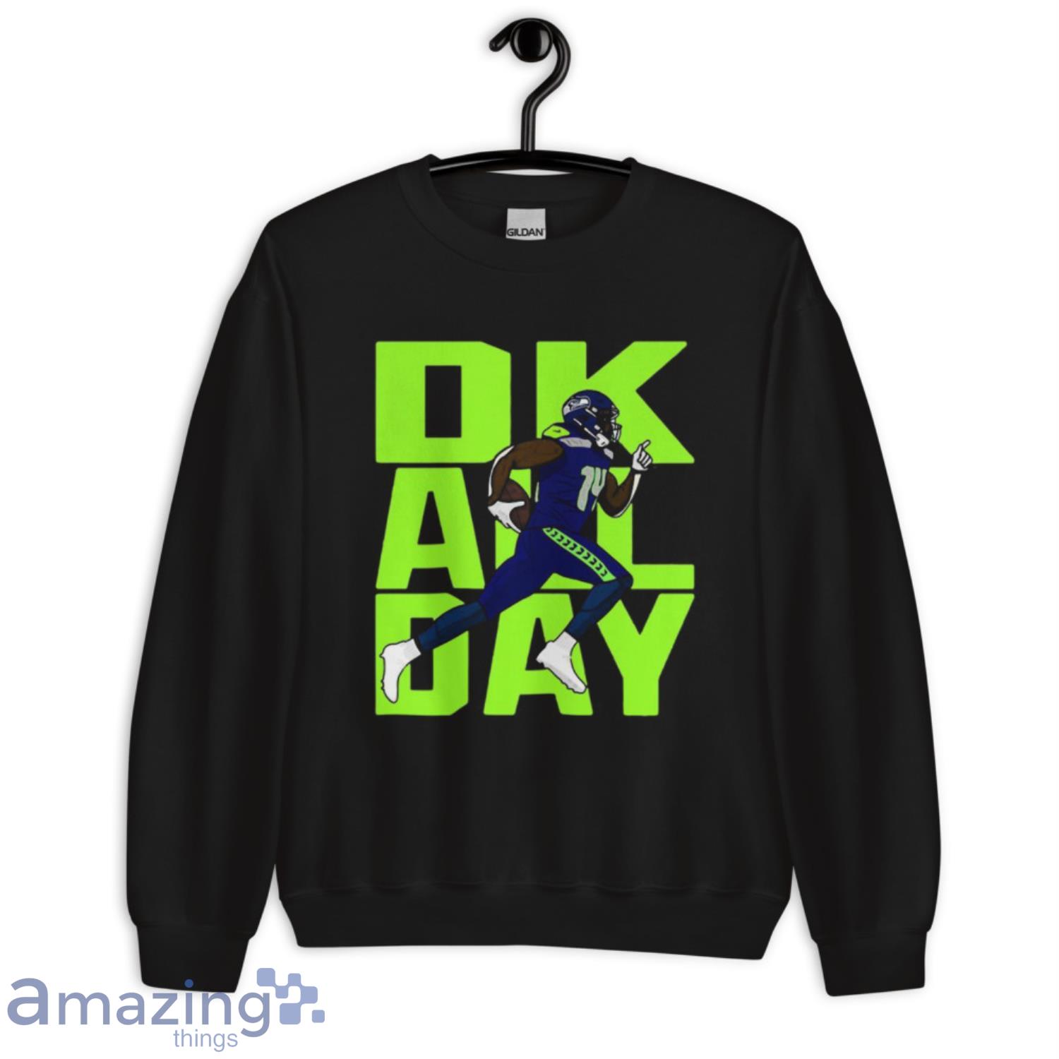 High Quality Ok All Day Rugby Ball Shirt image High Quality Ok All Day Rugby Ball Shirt - Unisex Crewneck Sweatshirt