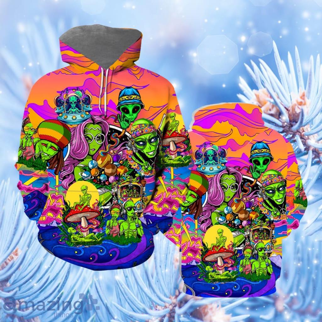 Hippie Peace Life  Hoodie 3D All Over Print - Hippie Peace Life All Over Print  For Men And Women  HP1553