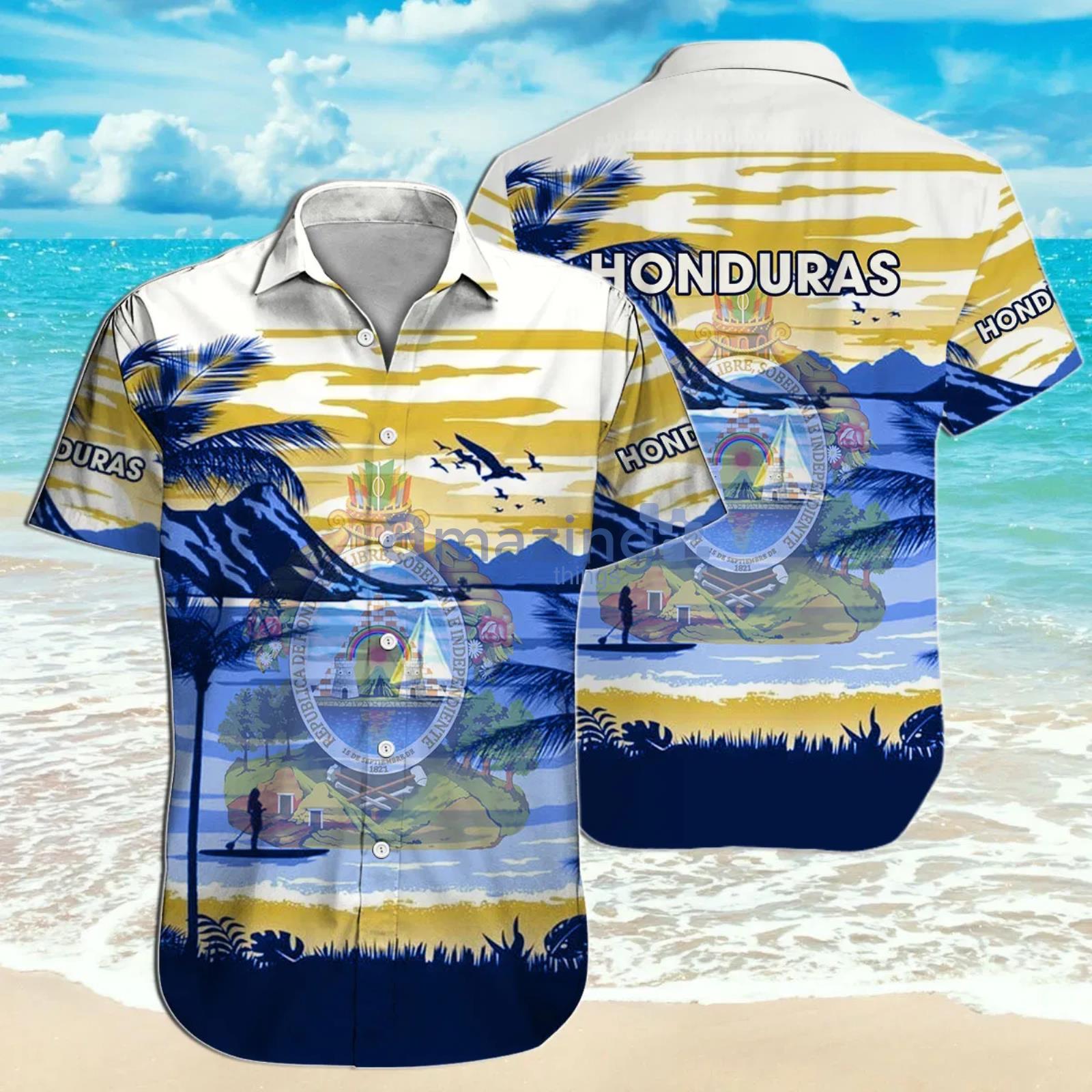 Honduras Aloha Hawaiian Shirt Summer Gift For Men And Women Product Photo 1
