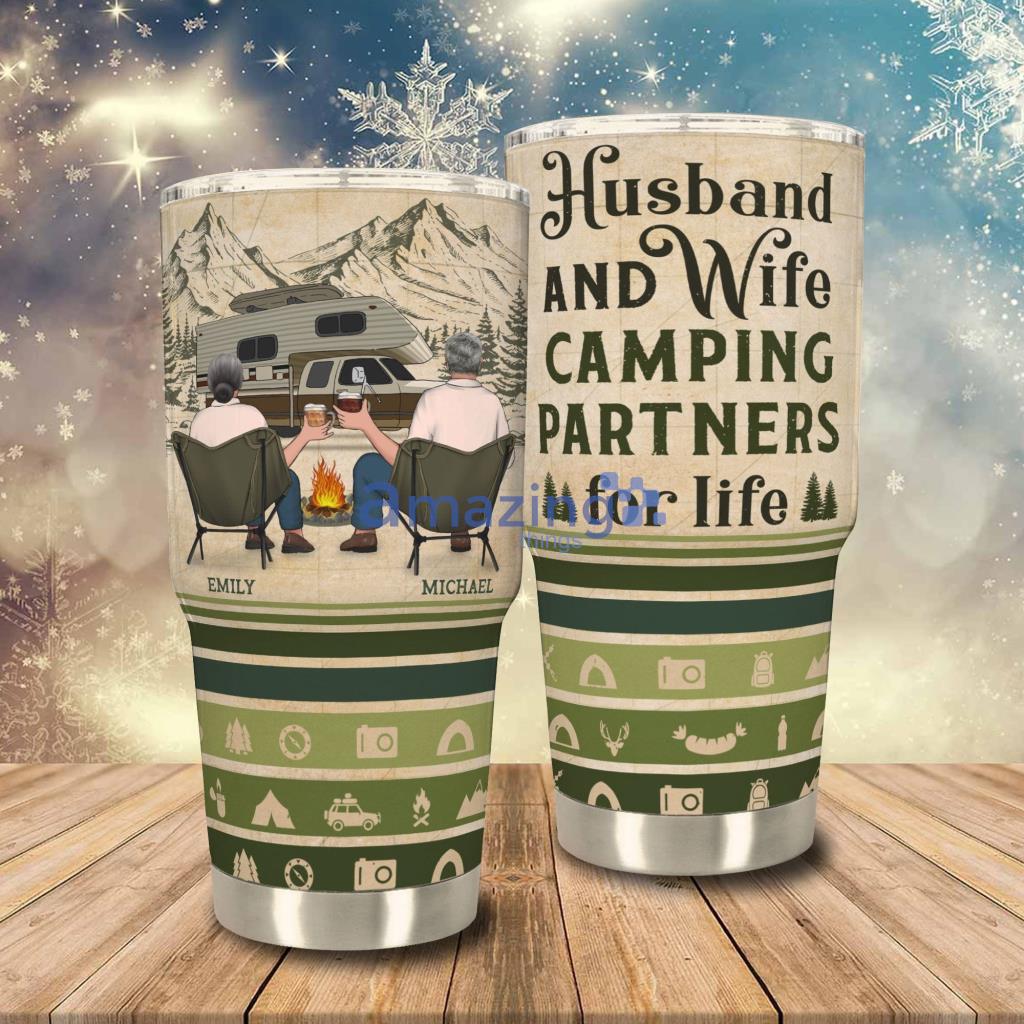  Personalized Camping Life Tumbler, Camping Gifts