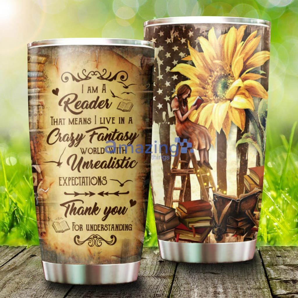 I Am A Reader Stainless Steel Tumbler - I Am A Reader Stainless Steel Tumbler