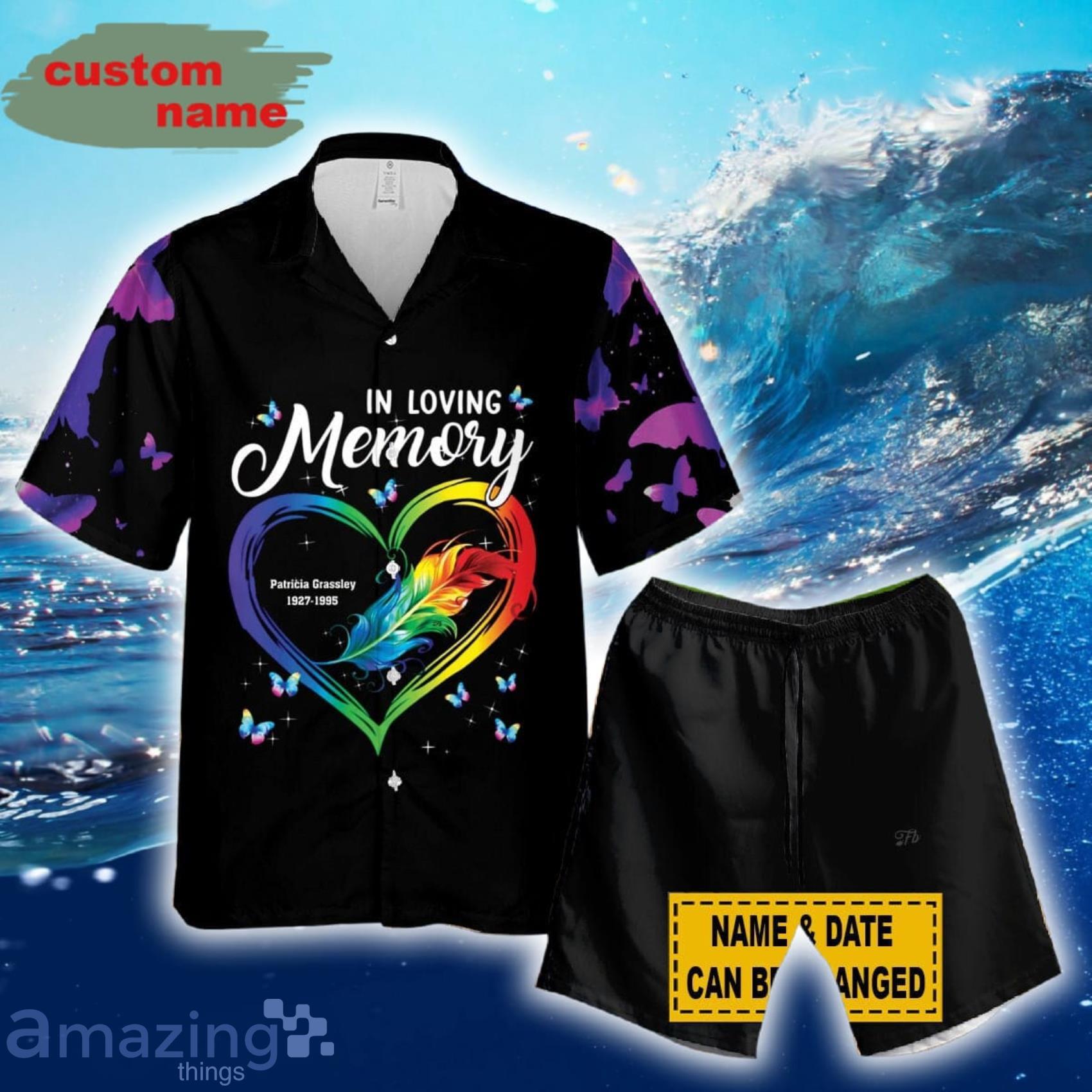 In Loving Memori My Angel Mom Hawaii Shirt And Short Mother's Day Gift Product Photo 1