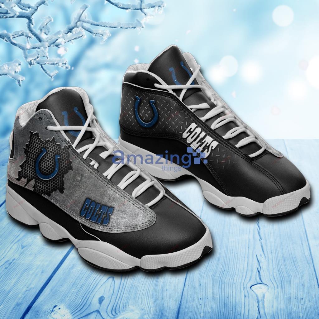 Indianapolis Colts Air Jordan 13 Sneaker Shoes