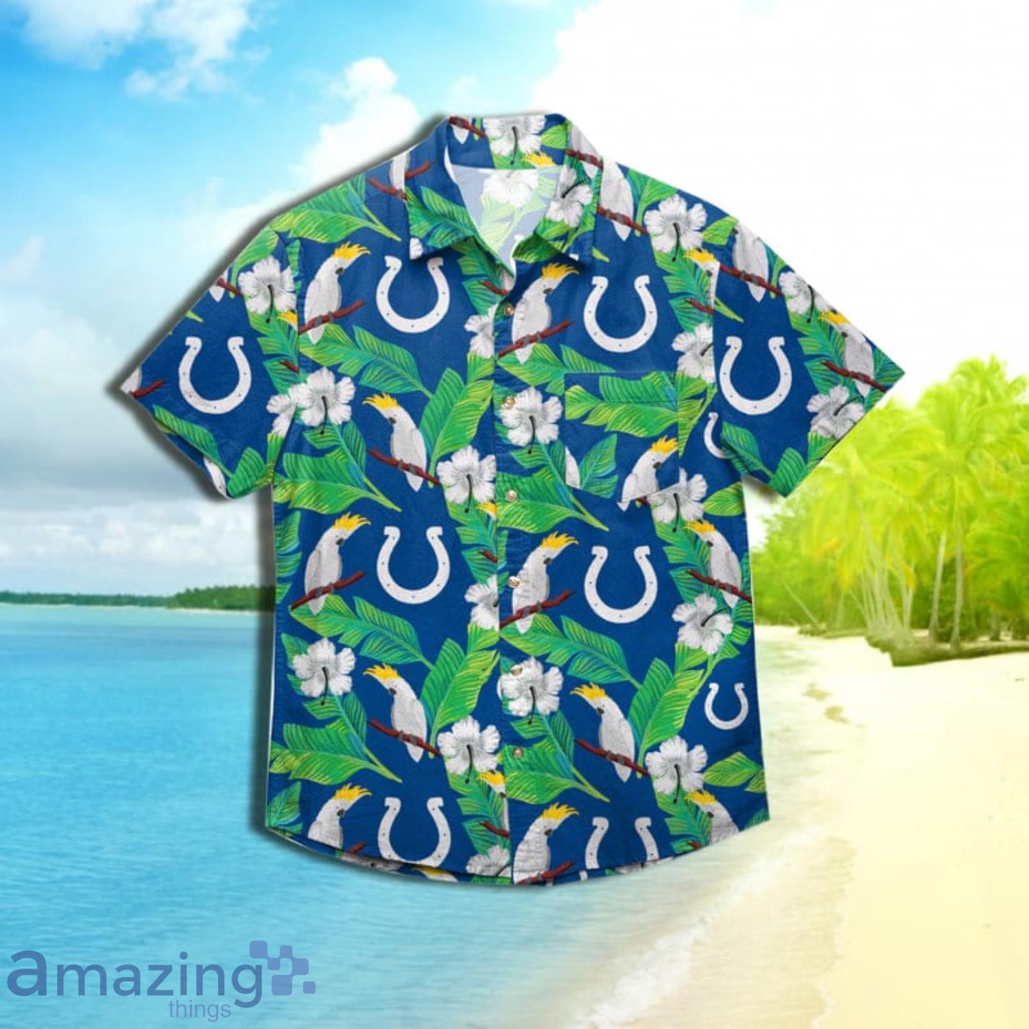 HOT Indianapolis Colts NFL Summer Hawaiian Shirt And Shorts