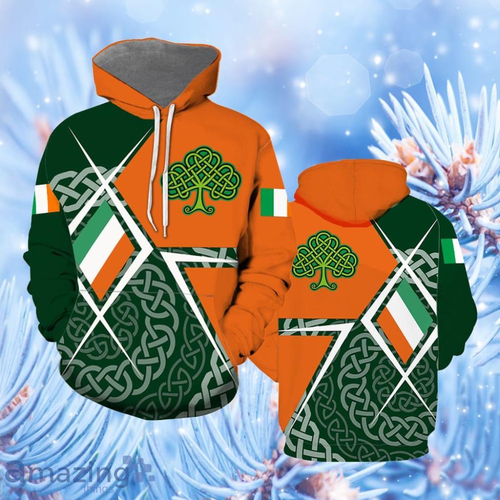 Ireland Patrick's Day Green Hoodie - Ireland Patrick's Day Green Hoodie Over Print  For Men & Women  HP1382