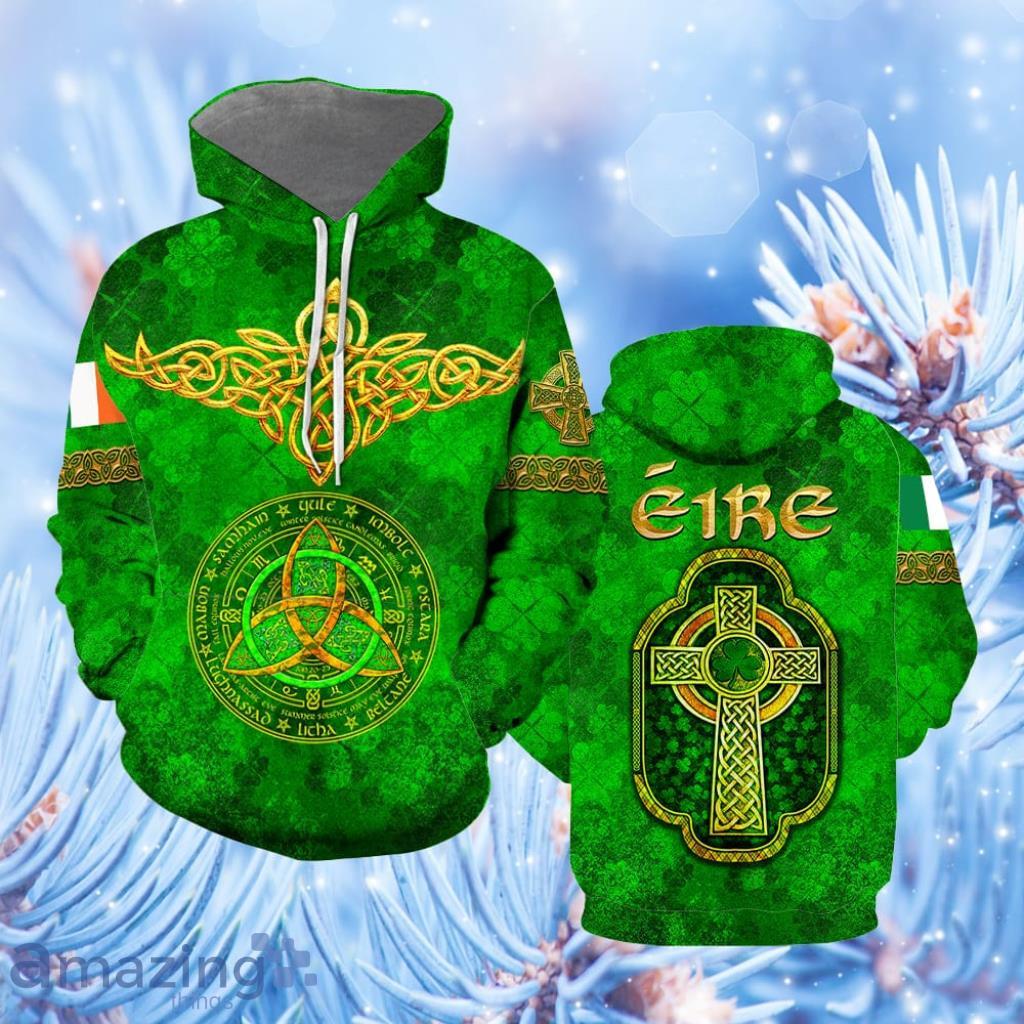 Irish Happy St Patrick’s Day Hoodie Over Print - Irish Happy St Patrick’s Day Hoodie Over Print  For Men & Women  HP5652