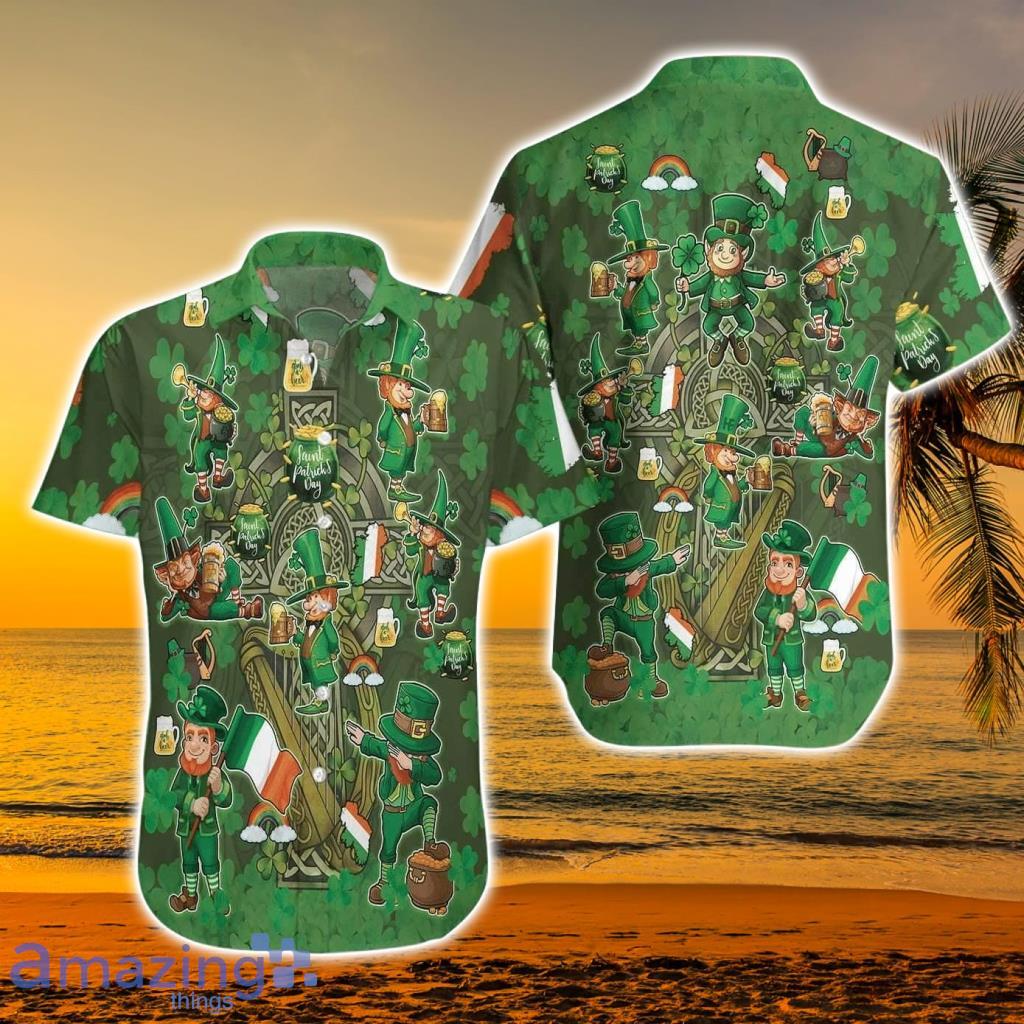 Irish Saint Patricks Day Hawaiian Aloha Shirt - Irish Saint Patricks Day Hawaiian Aloha Shirt 9_6443