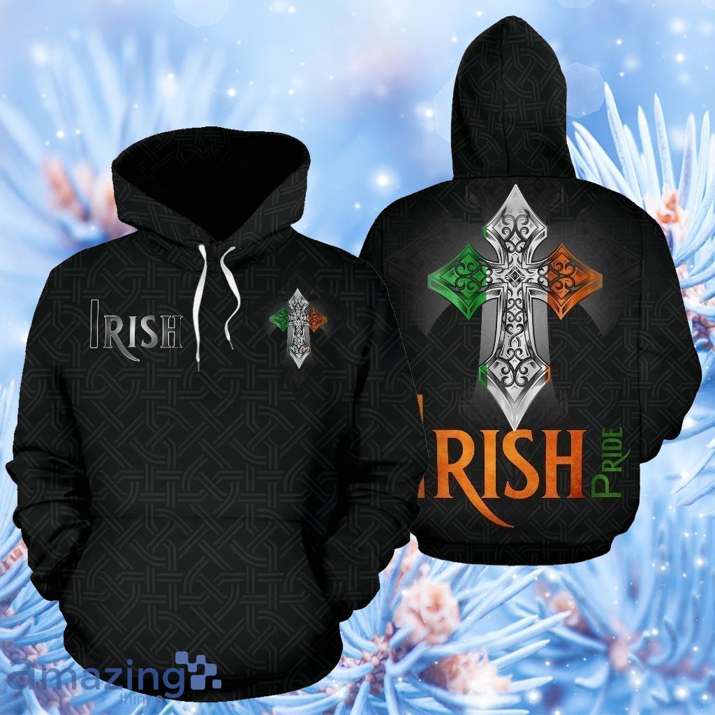 Irish St Patrick's Day Hoodie - Irish St Patrick's Day Hoodie Over Print  For Men & Women  HT5757