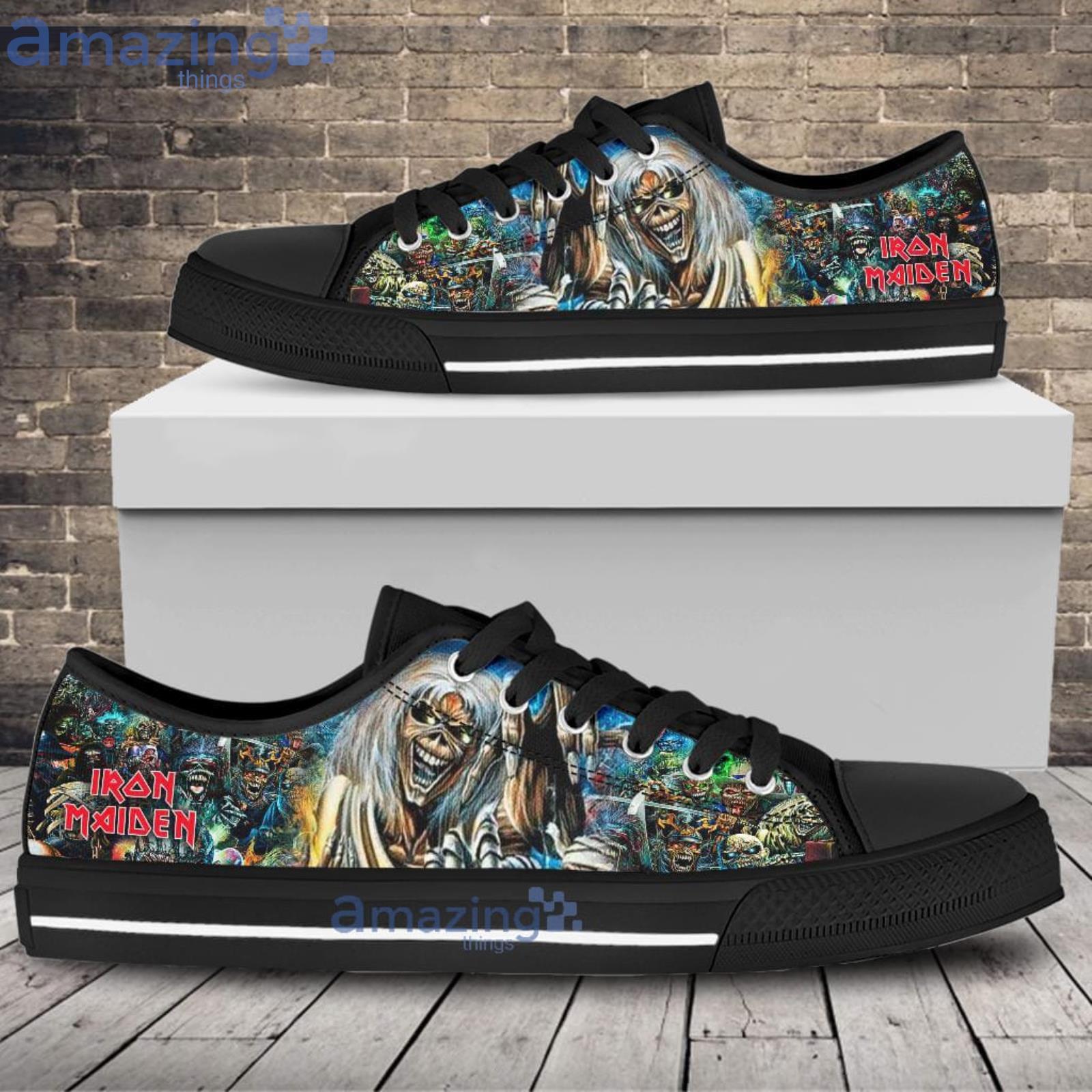 Iron Maiden Low Top Shoes Gift Iron Maiden Gift For Men And Women Product Photo 1