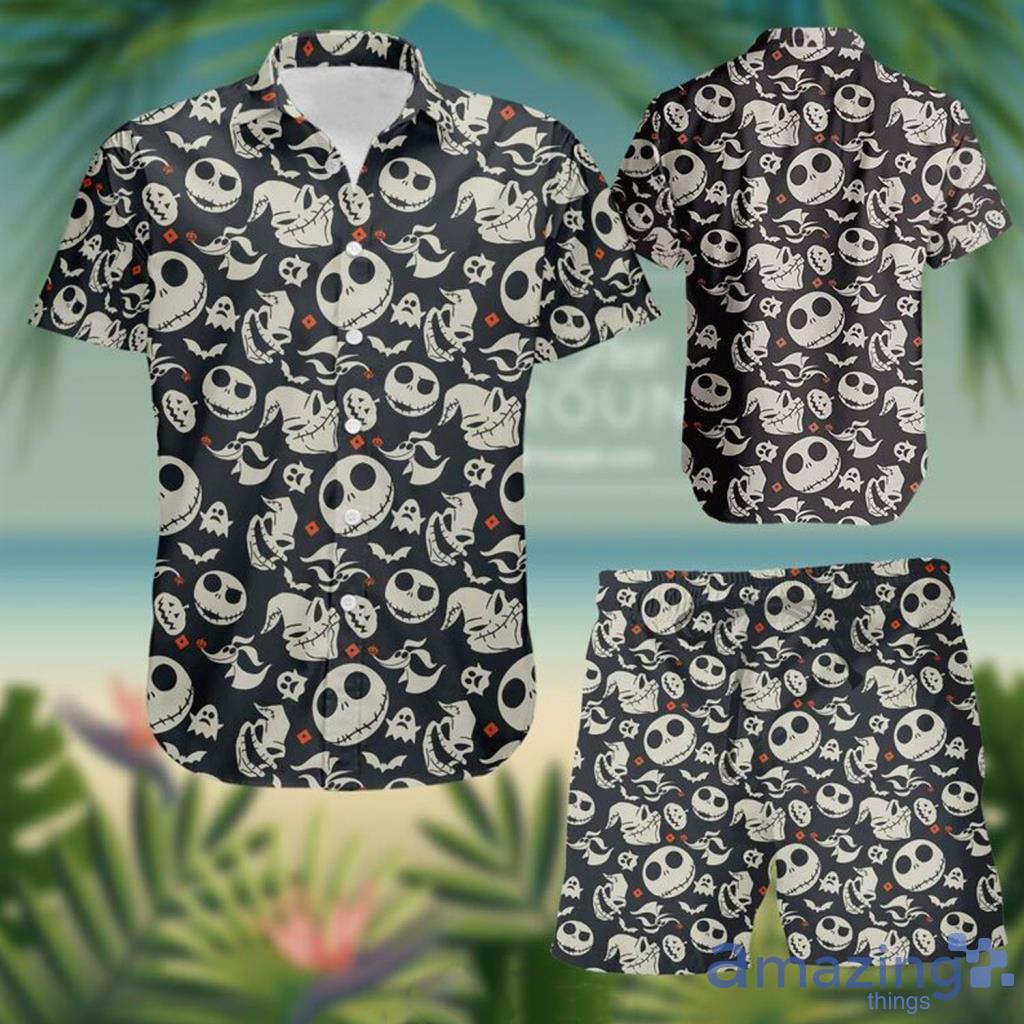 jack skellington button down shirt