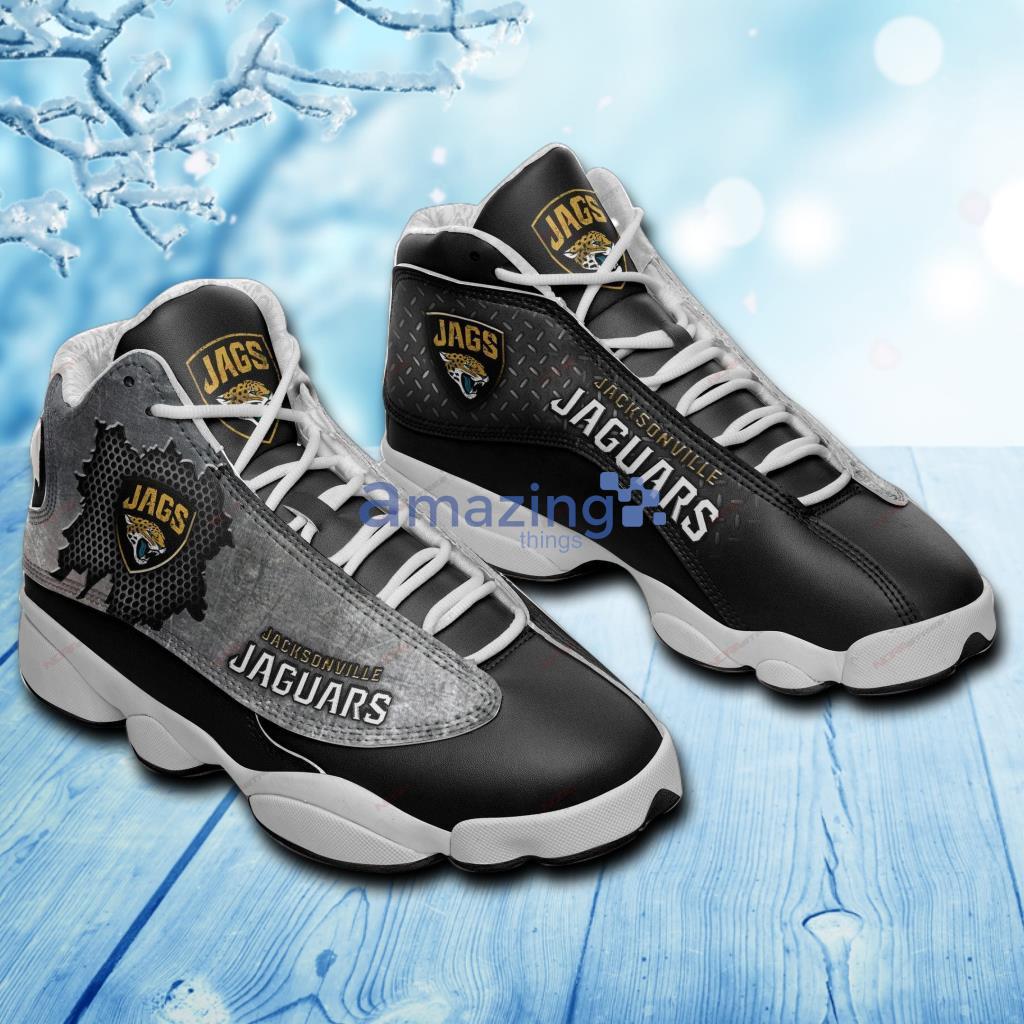 Jacksonville Jaguars Sport Team Air Jordan 13 Sneaker Shoes