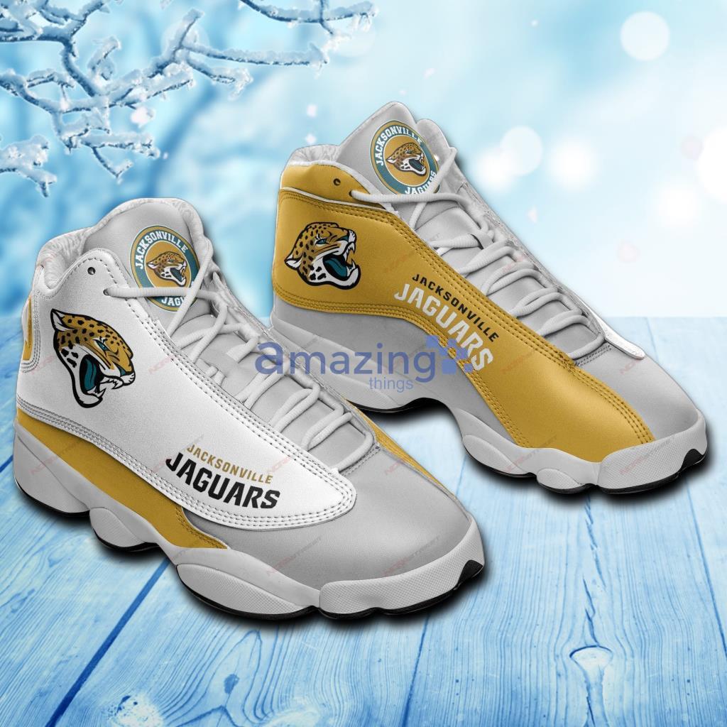 Jacksonville Jaguars Air Jordan 13 Sneakers Sport Shoes - Jacksonville Jaguars Air Jordan 13 Sneakers Sport Shoes