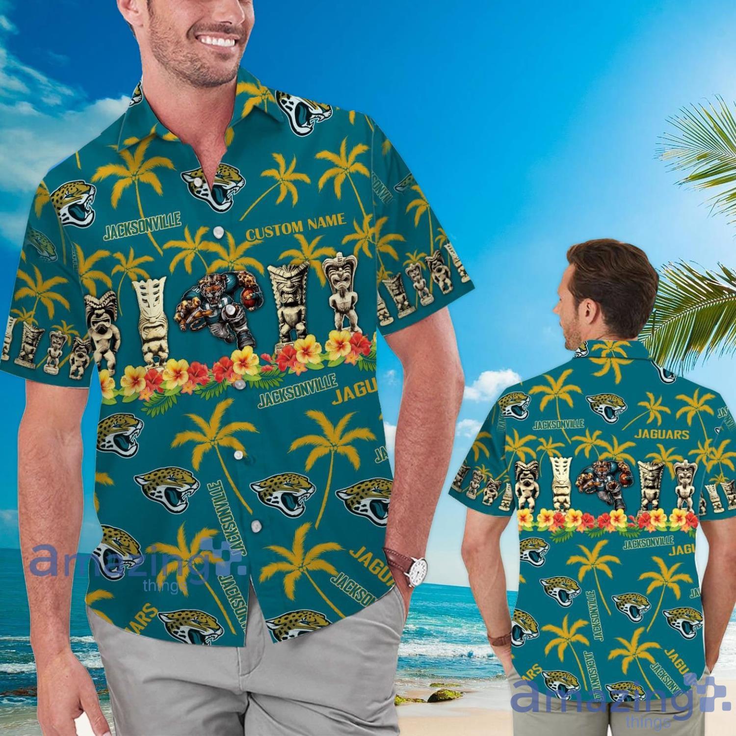 Jacksonville Jaguars NFL Vintage Coconut Tropical Hawaiian Shirt For Men  And Women - YesItCustom