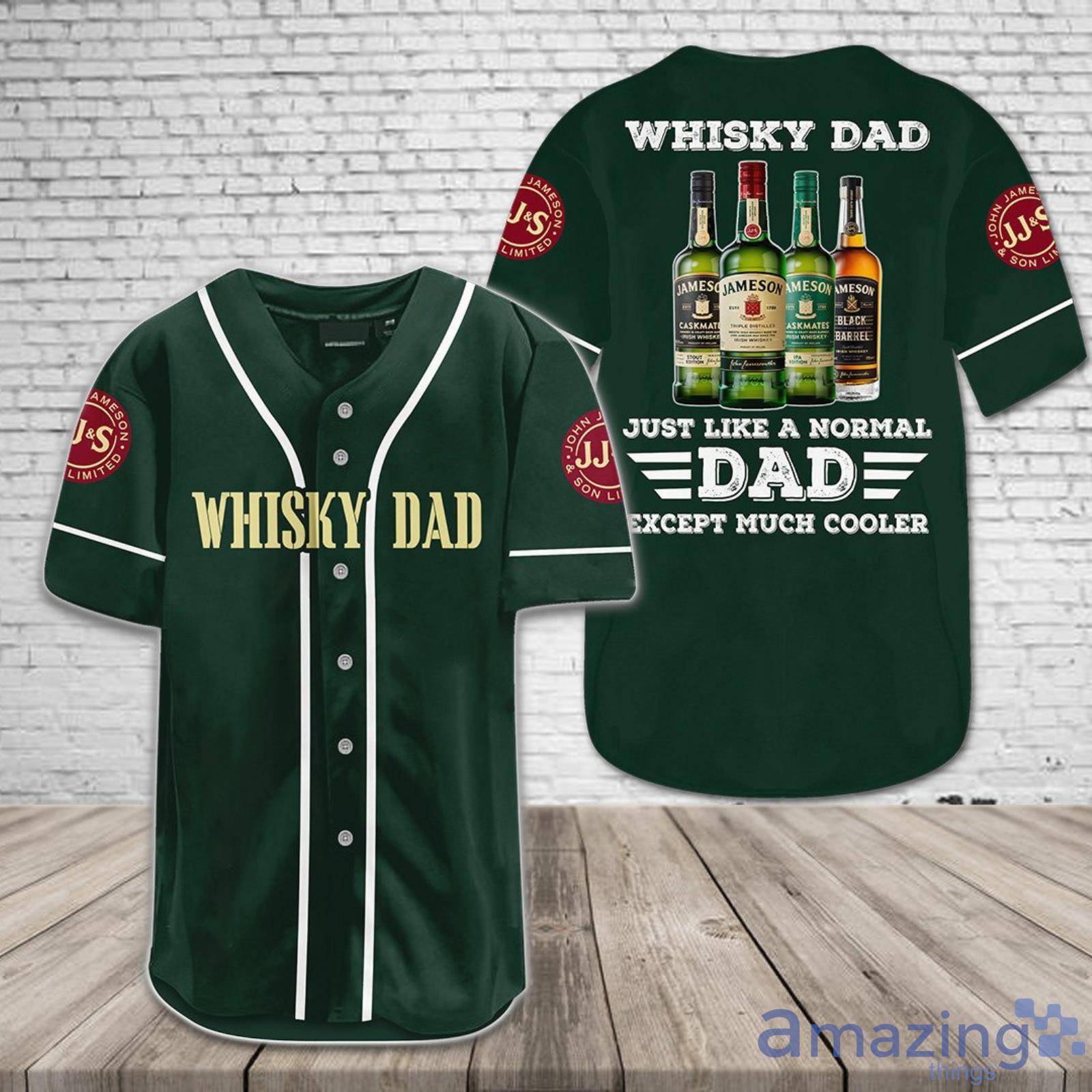 Jameson Whisky Dad All Over Print Baseball Jersey Shirt Product Photo 1 Jameson Whisky Dad All Over Print Baseball Jersey Shirt Product Photo 1