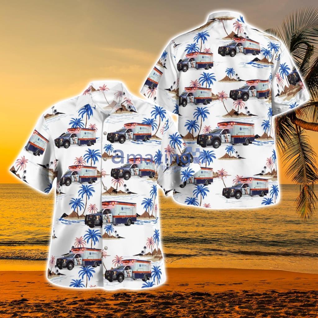 Jersey, Norwood EMS Hawaiian Shirt - Jersey, Norwood EMS Hawaiian Shirt