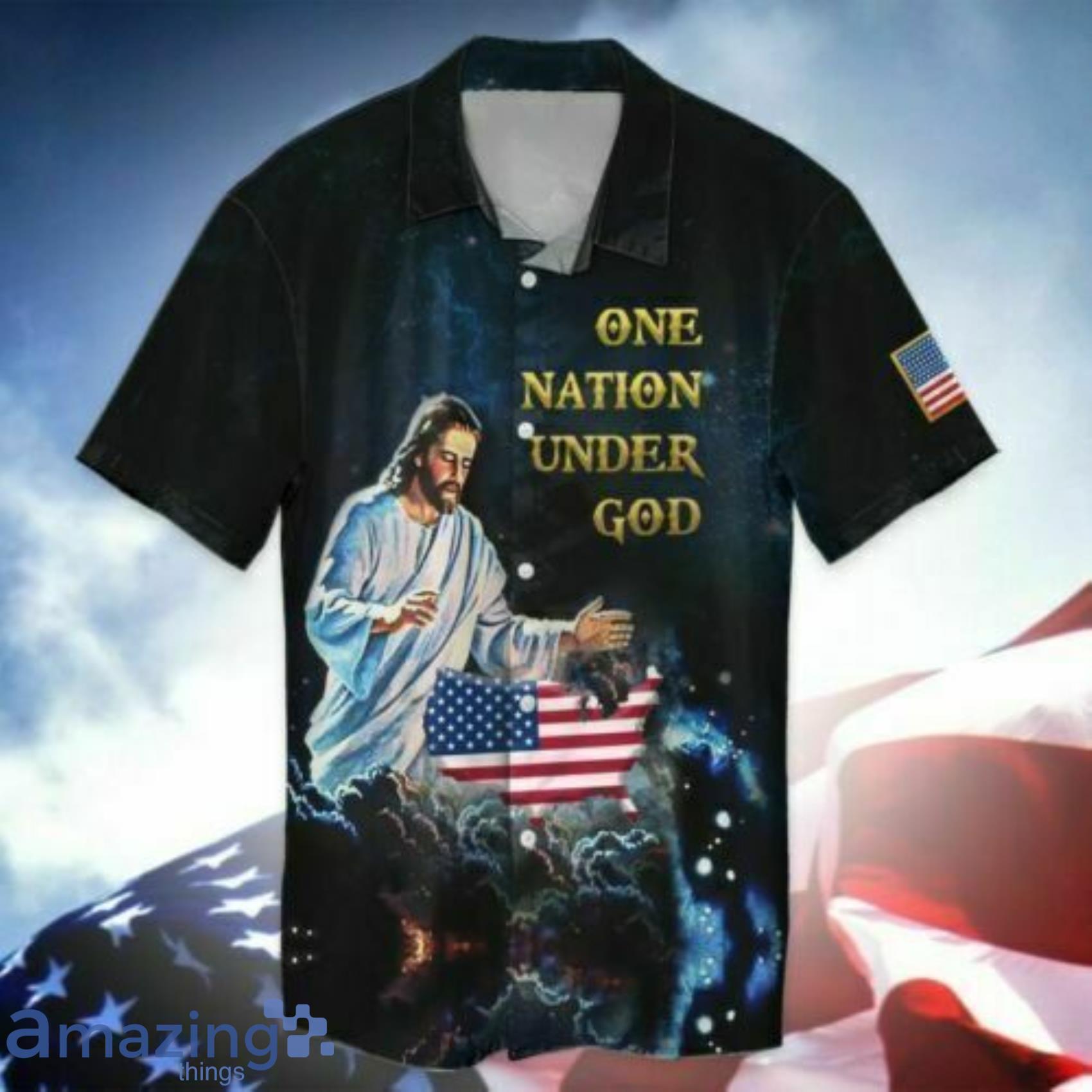 One Nation Under God American Flag, Unique Dallas Cowboys Gifts Shirt