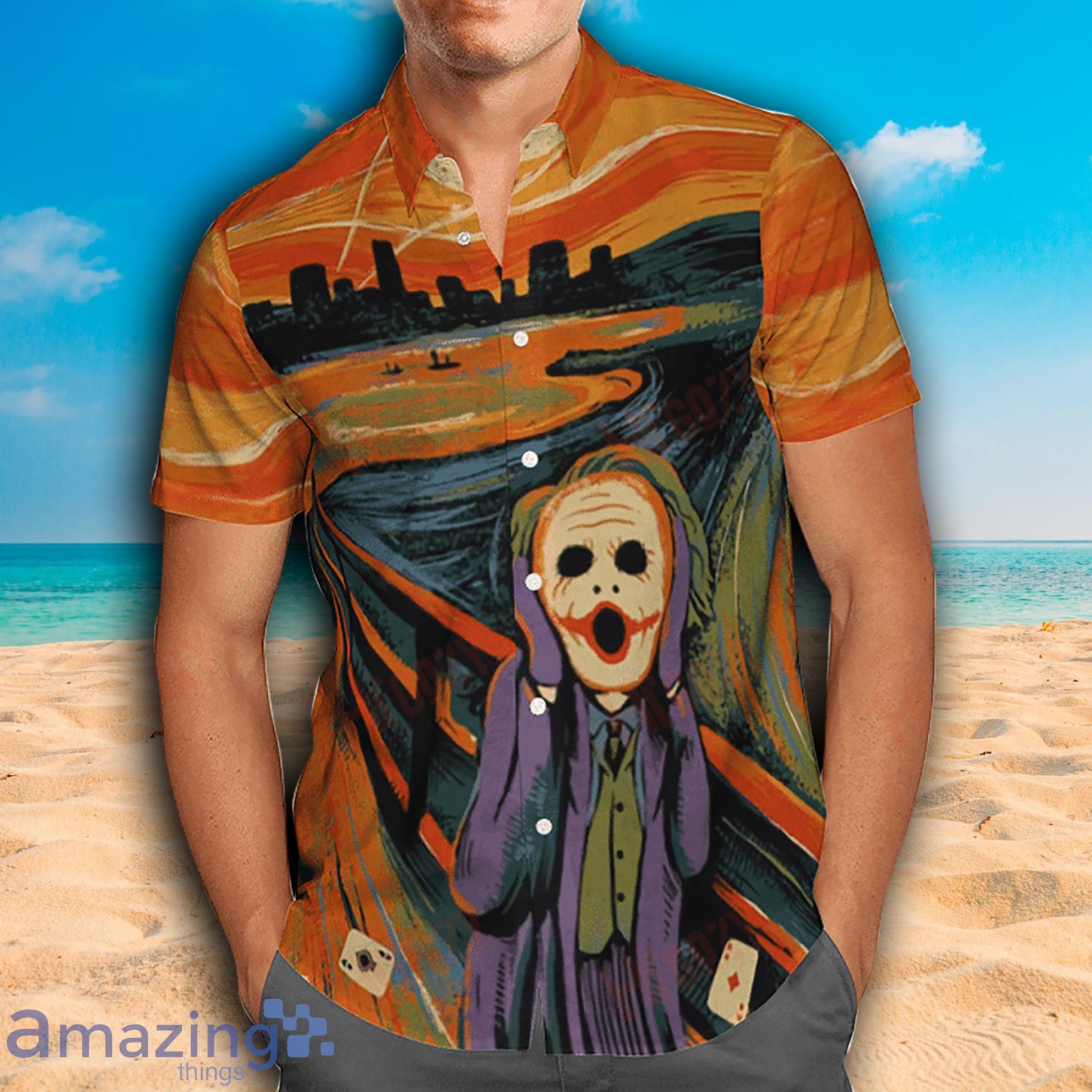 Joker Special Design Short Sleeve Hawaiian Shirt Product Photo 1